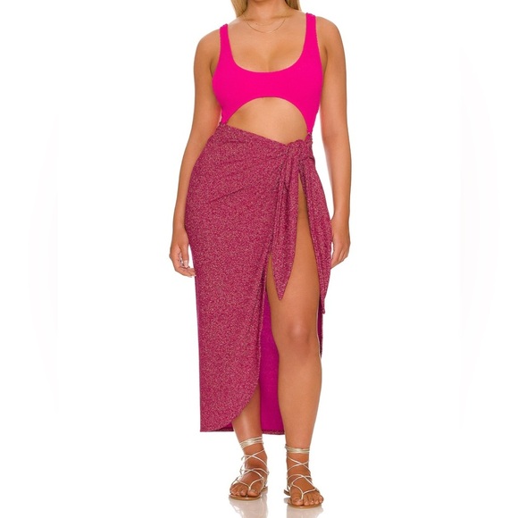 Good American Always Fits Cutout One-Piece Monokini Swimsuit - Size XL (4) - NWT - Picture 4 of 11